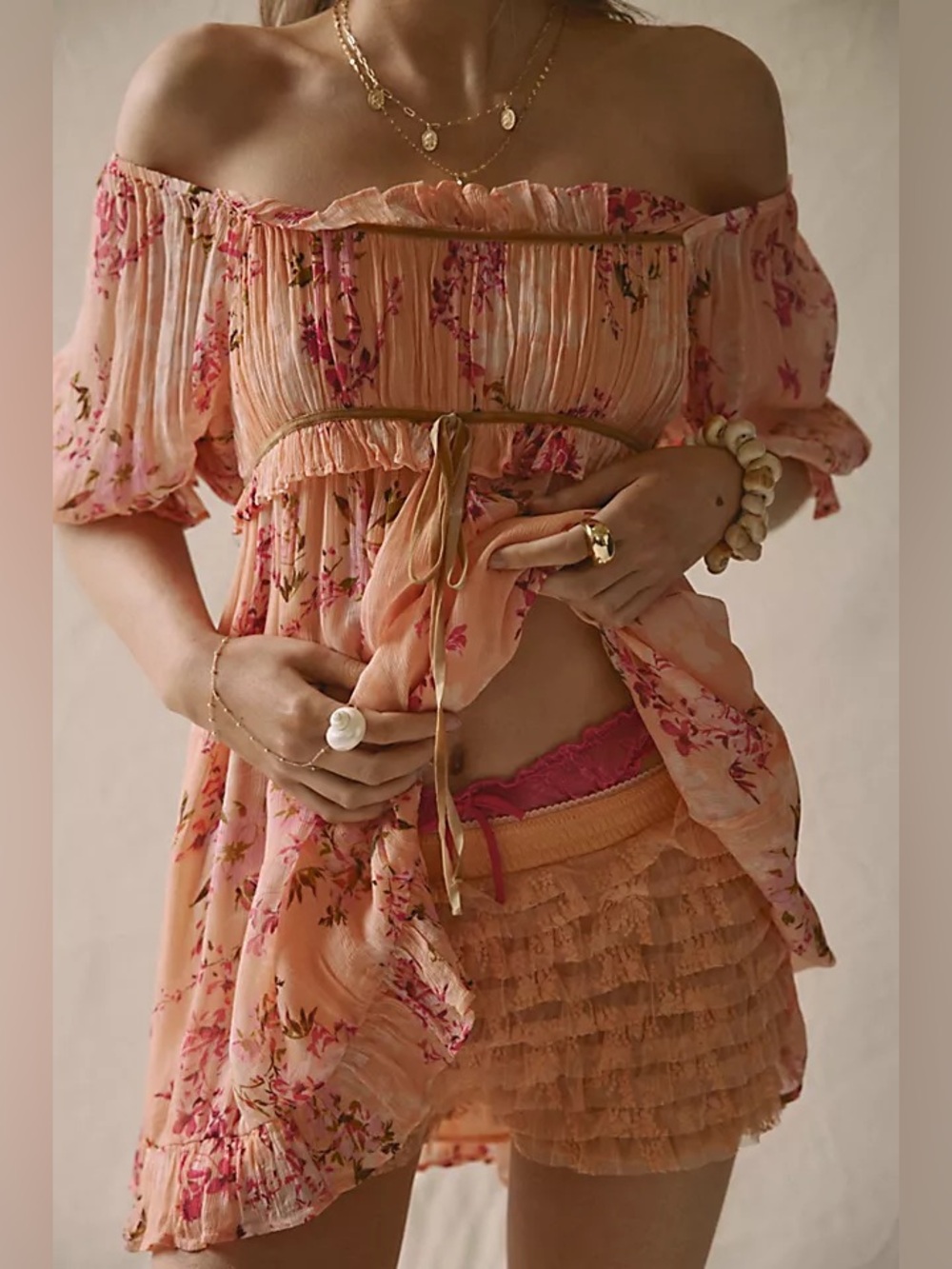 NWT Free People Marney Mini Dress